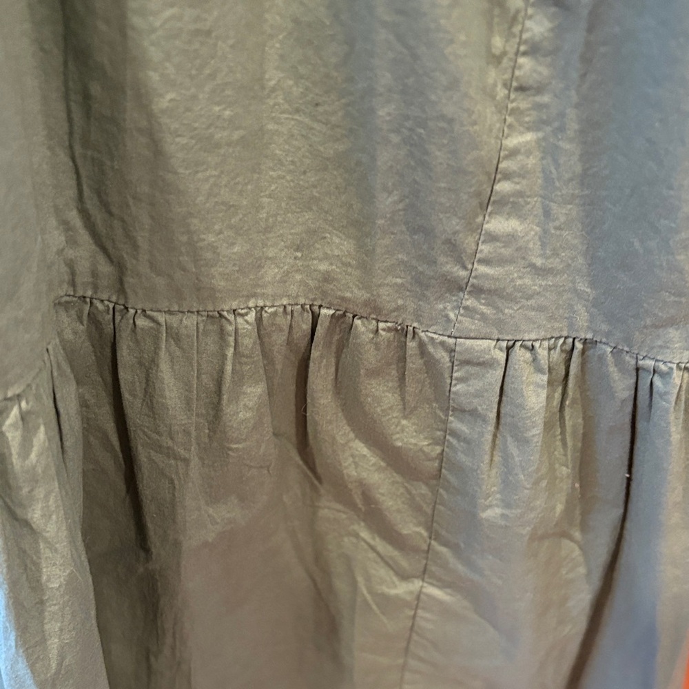 Sea New York Waverly High Neck Tiered Dress in Green - Picture 8 of 8